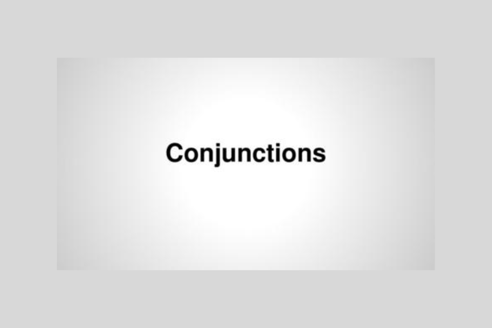 Conjunction Worksheet for Class 3