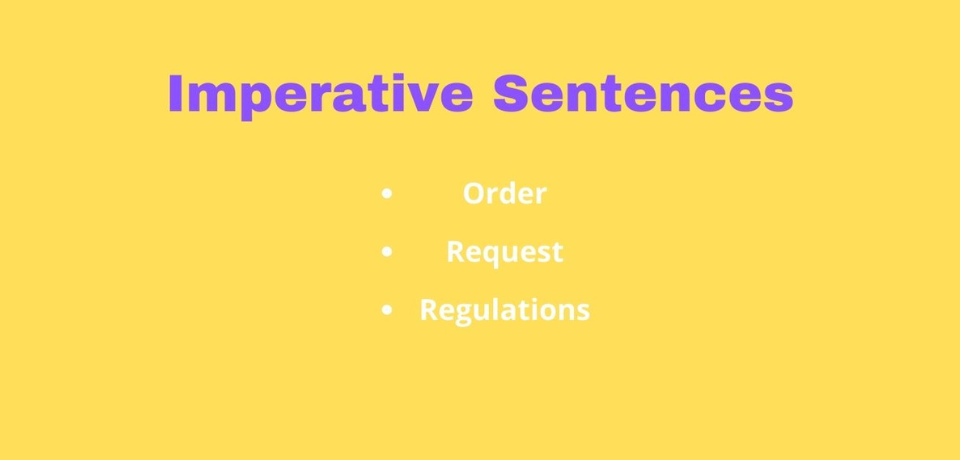 Imperative Sentences - SEG