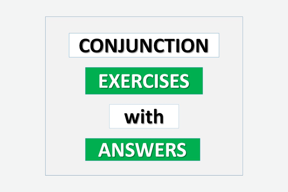 Conjunction Online Exercise for Standard 7